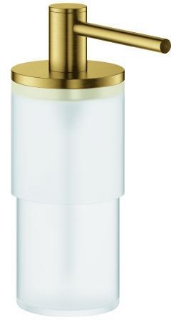 GROHE Seifenspender Allure/Atrio 40886 chrom – 160 ml Glasbehälter mit verchromter Pumpe