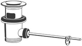GROHE Ablaufgarnitur 1 1/4 Zoll für Waschtisch mit Überlauf – Chrom, Messing, Hebemechanismus