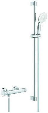 GROHE Grohtherm 800 Cosmopolitan Thermostat-Brausebatterie mit Brausestangenset 900 mm Chrom