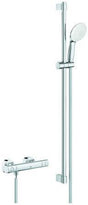 GROHE Grohtherm 800 Cosmopolitan Thermostat-Brausebatterie mit Brausestangenset 900 mm Chrom