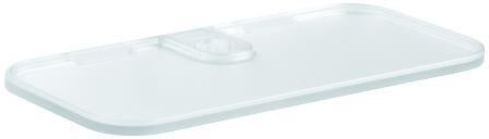 GROHE Seifenschale 48426 für Rainshower SmartActive Brausestangen – Kunststoff-Einsatz, verdeckte Befestigung