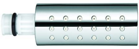 GROHE Ersatzseitenbrause 48032 chrom – Passgenauer Ersatz für GROHE Seitenbrausen