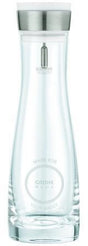 GROHE Blue Glaskaraffe 1 Liter mit Verschluss-Deckelset – Perfekte Ergänzung für Ihr GROHE Blue System