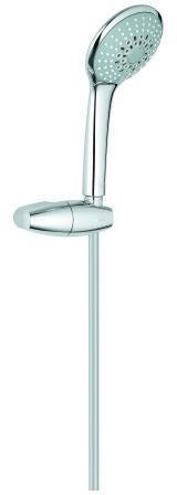 GROHE Euphoria 110 Champagne Wandhalterset – 3 Strahlarten, 17 l/min, verstellbar, chrom