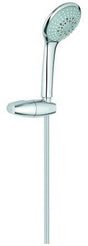 GROHE Euphoria 110 Champagne Wandhalterset – 3 Strahlarten, 17 l/min, verstellbar, chrom