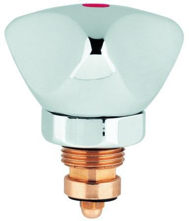 GROHE Oberteil 11049 DN 10 Trecorn-de-Luxe Griff Markierung rot – Long-Life Oberfläche