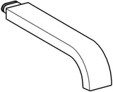 GROHE Auslauf 42365 chrom – gebogener Messing-Auslauf mit Schaumstrahldüse