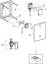 GROHE Tectron Skate IR-Elektronik für Urinal Wandeinbau 6V DC chrom – Batteriebetrieb