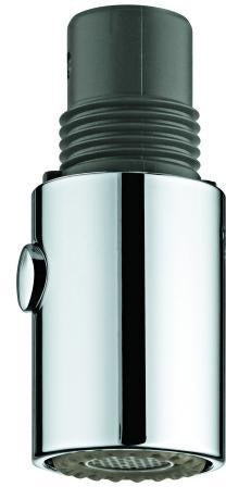GROHE Spülbrause 46857 Chrom – 2 Strahlarten, SpeedClean & Antikalk