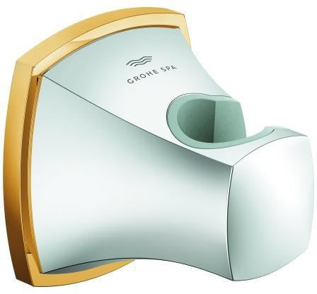 GROHE Grandera Wandbrausehalter 26896 aus Metall in Chrom – verdeckte Wandmontage