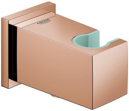 GROHE Euphoria Cube Wandanschlussbogen 26370 mit Wandbrausehalter, Chrom