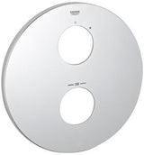 GROHE Rosette 47809 in Chrom – 210 mm Außendurchmesser für Armaturen