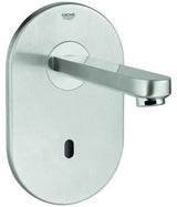 GROHE Eurosmart CE Infrarot-Elektronikbatterie für Waschtisch, Wandmontage, Edelstahl, 172 mm Auslauf, 230 V