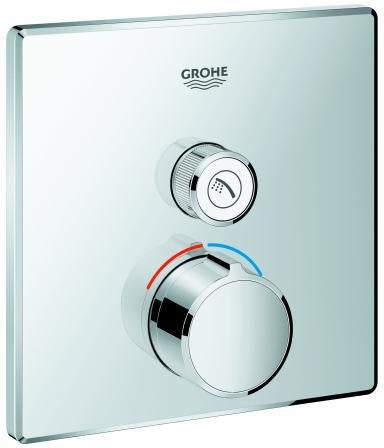 GROHE SmartControl Unterputzmischer 29147 Fertigmontageset 1 Absperrventil eckig Chrom