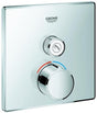 GROHE SmartControl Unterputzmischer 29147 Fertigmontageset 1 Absperrventil eckig Chrom