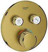 GROHE Grohtherm SmartControl Unterputz-Thermostat 2 Absperrventile hard graphite