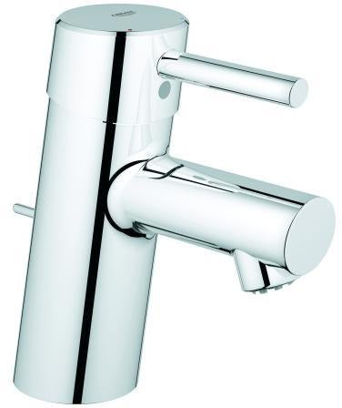 GROHE Concetto Einhand-Waschtischbatterie Niederdruck Chrom – SilkMove Keramikkartusche & FastFixation