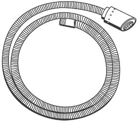 GROHE Auslaufbrause 46246 für Zedra und Europlus – herausziehbar, chrom