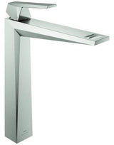 GROHE Allure Brilliant Private Collection Einhand-Waschtischbatterie XL-Size mit Rändelstruktur, Chrom