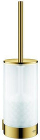 GROHE Selection WC-Bürstengarnitur Glas/Chrom – Wandmontage mit verdeckter Befestigung