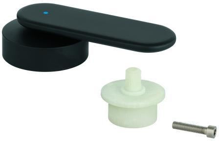 GROHE Griff 48015 für Veris Zweigriff-Waschtischbatterien – Markierung blau, velvet black