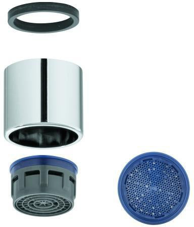 GROHE Mousseur 48557 Strahlregler Innengewinde M22 x 1, Durchflussklasse B, Chrom