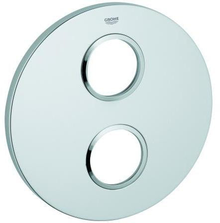 GROHE Rosette 47797 in Chrom – 205 mm Außendurchmesser für Armaturen