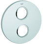 GROHE Rosette 47797 in Chrom – 205 mm Außendurchmesser für Armaturen