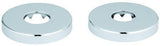 GROHE Rosette 11741 Chrom – Außendurchmesser 65 mm, Innendurchmesser 20,8 mm, Höhe 10 mm