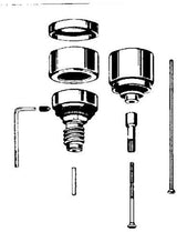 GROHE Verlängerungssatz Automatic 2000 47172 für Griffe ohne Spartaste 1/2 Zoll 27,5 mm Chrom