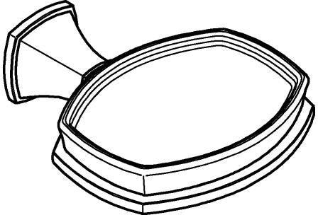 GROHE Grandera Halter mit Keramik-Seifenschale in Chrom – Wandmontage, verdeckte Befestigung
