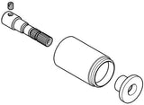 GROHE Verlängerung 45565 L 42,5 mm chrom für Mengenregler und UP-Ventile