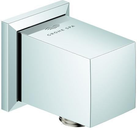 GROHE Allure Brilliant Wandanschlussbogen 1/2" eigensicher Chrom – mit Rosette
