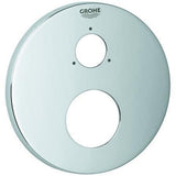 GROHE Rosette 49108 rund für EHM-Fertigmontagesets – Chrom, FastFixation, LongLife Oberfläche