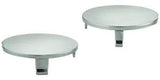 GROHE Abdeckkappe 64585 für Thermostatgriffe, 2 Stück, chrom – LongLife Oberfläche