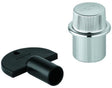 GROHE Kappe 01490 für Atlanta UP-Ventil-Oberbau – Steckschlüssel, Chrom, PG06