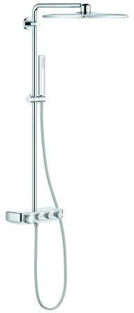 GROHE Euphoria SmartControl 310 Cube Duo Duschsystem mit Thermostat, chrom