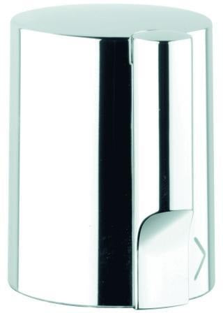GROHE Absperrgriff 47629 für Tenso Thermostat Brause – Kunststoff verchromt, Chrom