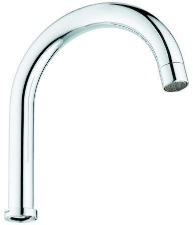 GROHE Auslauf 13170 chrom – C-Auslauf mit Strahlregler und Long-Life Oberfläche