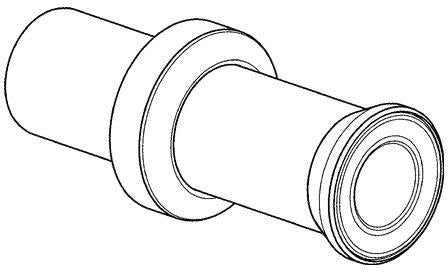 GROHE WC-Ablaufbogen 39453 horizontal 320 mm – KOMO-geprüfter Anschlussbogen