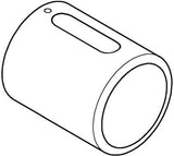 GROHE Temperaturwählgriff 49124 Chrom – Sicherheitsgriff für Eurosmart Cosmopolitan E IR-Brausethermostat