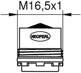 GROHE Mousseur 46765 Strahlregler mit Außengewinde M16,5 x 1 – 5,7 l/min bei 3 bar