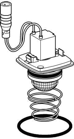 GROHE Magnetventil 42893 für Tectron 577 – 6 V, inkl. Schmutzfangsieb