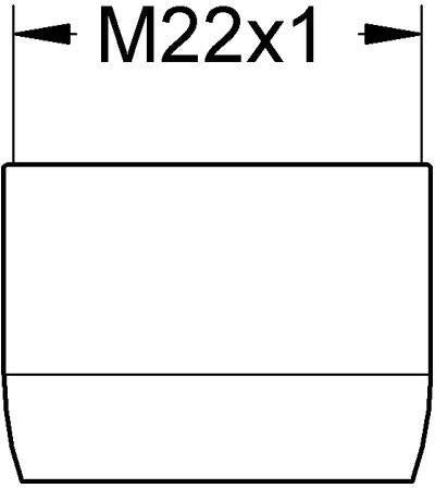 GROHE Mousseur 13928 Strahlregler M22 x 1 mit Durchflussklasse A in Chrom