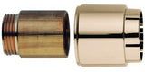 GROHE Verlängerungsset 46238 30 mm DN20 für Wandbatterie, 2 Stück, chrom