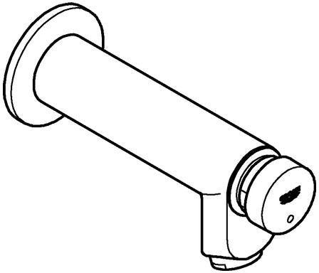GROHE Eurosmart CT Selbstschluss-Wandventil 1/2'' chrom – mit EcoJoy & LongLife