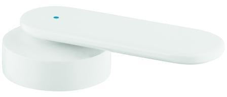 GROHE Griff 48015 für Veris Zweigriff-Waschtischbatterien – Markierung blau, velvet black