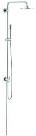 GROHE Rainshower System 210 Duschsystem mit Umstellung Kopf- und Handbrause chrom