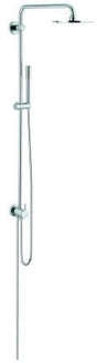 GROHE Rainshower System 210 Duschsystem mit Umstellung Kopf- und Handbrause chrom