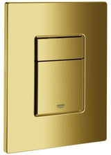 GROHE Abdeckplatte 42371 mit Drucktaste – Chrom, WC-Betätigungsplatte